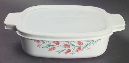 Rosemarie (Corelle) 1 Quart Square Casserole with Lid