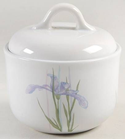 Shadow Iris (Corelle) Sugar Bowl & Lid