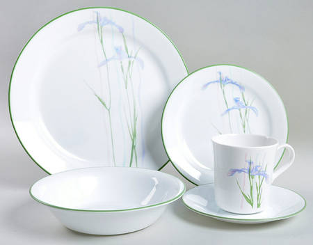 Shadow Iris (Corelle) 5 Piece Place Setting
