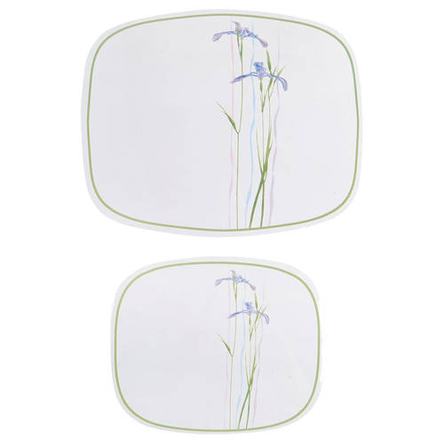 Shadow Iris (Corelle) 2-Piece Stove and Counter Mat