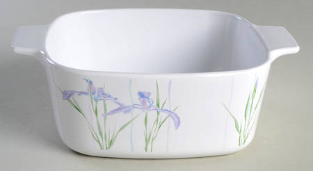 Shadow Iris (Corelle) 1.5 Quart Square Casserole No Lid
