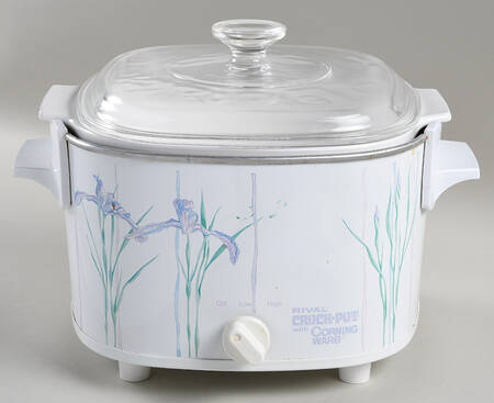 Shadow Iris (Corelle) 3 Piece 3 Quart Crock Pot