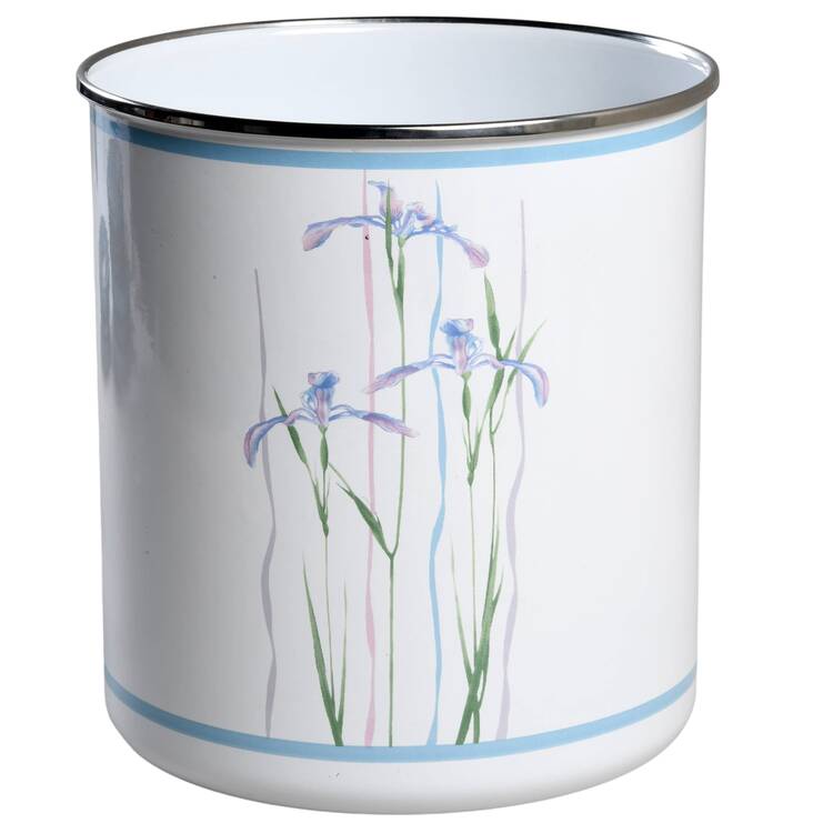Shadow Iris (Corelle) Large Metal Canister No Wood Lid