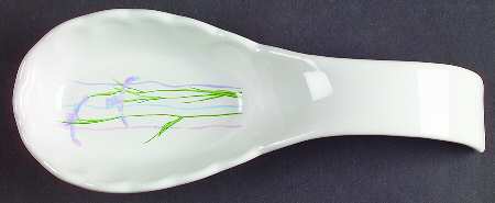 Shadow Iris (Corelle) Spoon Rest/Holder (Holds 1 Spoon)