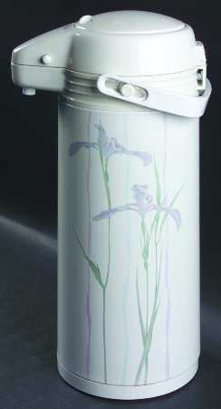 Shadow Iris (Corelle) Thermal Pump w/Hinged Lid & Pump Mechanism