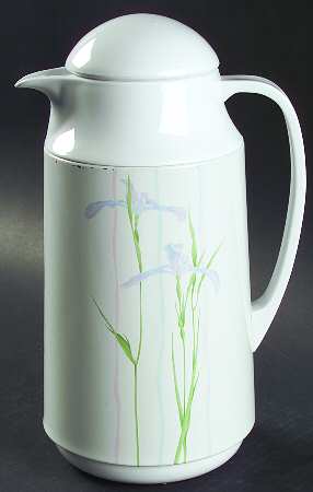 Shadow Iris (Corelle) Plastic Thermos/Carafe & Lid