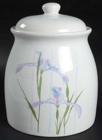 Shadow Iris (Corelle) Extra Large Canister & Lid