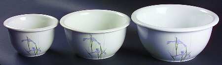Shadow Iris (Corelle) (3 Piece) Mixing Bowl Set