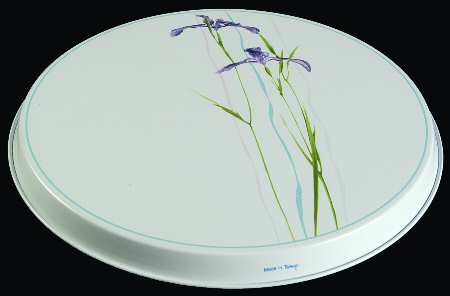 Shadow Iris (Corelle) 8" Round Individual Stove Cover