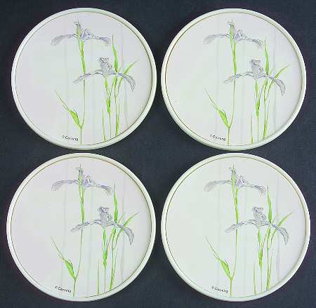 Shadow Iris (Corelle) 4 Piece Coaster Set