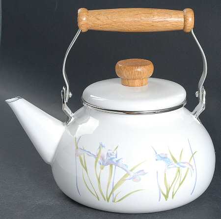 Shadow Iris (Corelle) Metal Kettle & Lid