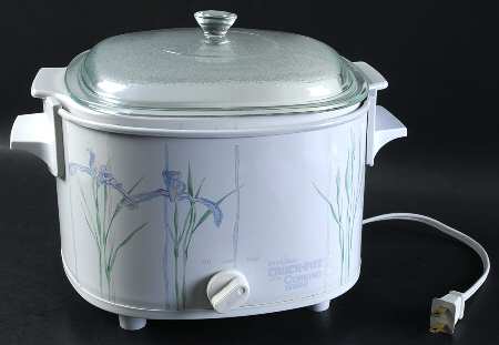 Shadow Iris (Corelle) 3 Piece 3 Quart Crock Pot
