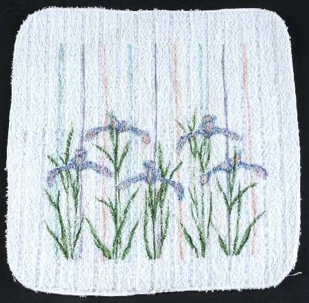 Shadow Iris (Corelle) Cloth Dish Towel