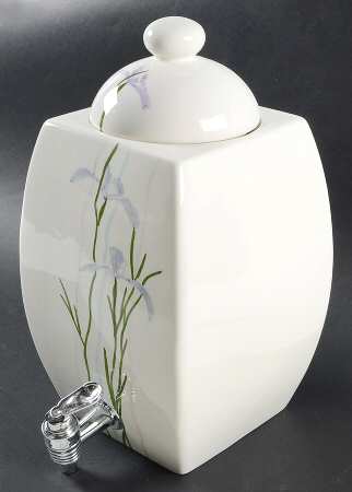 Shadow Iris (Corelle) Beverage Dispenser & Lid