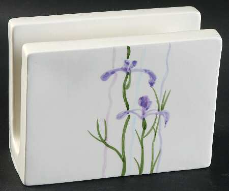 Shadow Iris (Corelle) Napkin Holder