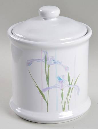 Shadow Iris (Corelle) Large Canister & Lid
