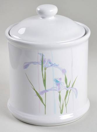 Shadow Iris (Corelle) Extra Large Canister & Lid