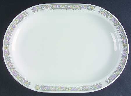 Shangri La 12" Oval Serving Platter