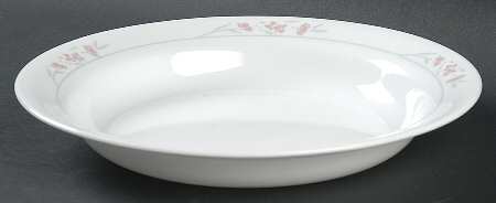 Silk Blossoms (Corelle) Rim Soup Bowl