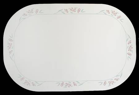 Silk Blossoms (Corelle) Reversible Vinyl Placemat