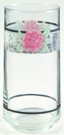 Silk and Roses (Corelle) 15 Oz Glassware Tumbler
