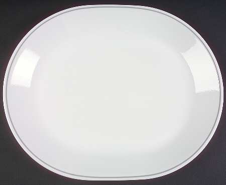 Solitary (Corelle) 12" Oval Serving Platter