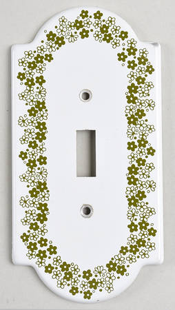 Spring Blossom (Large Flowers) Single Light Switch Cover