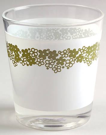 Spring Blossom (Large Flowers) 6 Oz Glassware Old Fashioned