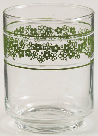Spring Blossom (Large Flowers) 6 Oz Glassware Juice