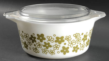 Spring Blossom (Large Flowers) 1.5 Qt Round Covered Casserole
