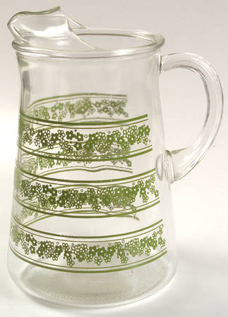 Spring Blossom (Large Flowers) 64 Oz Glassware Pitcher