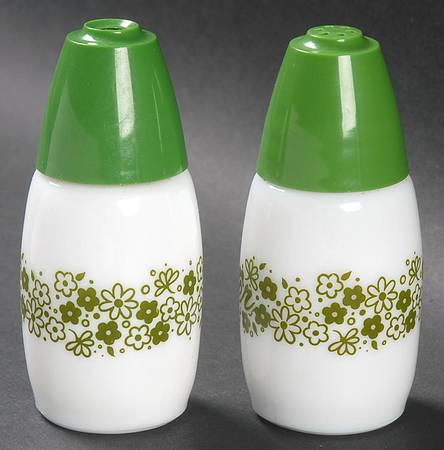 Spring Blossom (Large Flowers) Salt & Papper Set with Plastic Lids