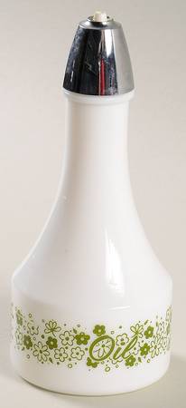 Spring Blossom (Large Flowers) Vinegar Cruet/Shaker No Plastic Lid