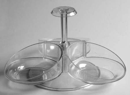 Spring Blossom (Large Flowers) Lazy Susan Plastic Base