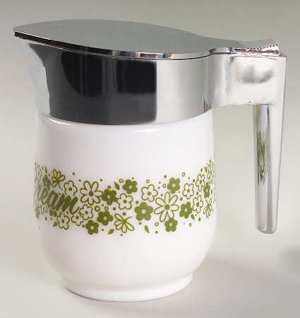 Spring Blossom (Large Flowers) Creamer & Plastic Lid
