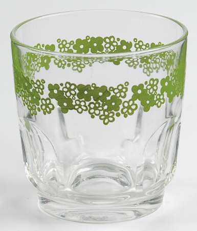 Spring Blossom (Large Flowers) 4 Oz Glassware Juice