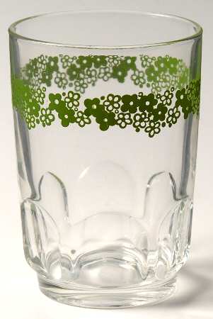 Spring Blossom (Large Flowers) 8 Oz Glassware Juice