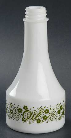 Spring Blossom (Large Flowers) Oil Cruet/Shaker No Plastic Lid