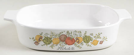 Spice of Life (Centura) 1.5 Quart Square Casserole No Lid