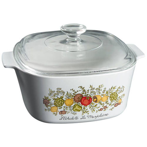 Spice of Life (Centura) 3 Quart Square Casserole with Lid