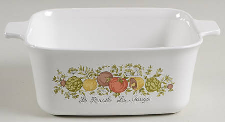 Spice of Life (Centura) 1.5 Quart Rectangular Casserole No Lid