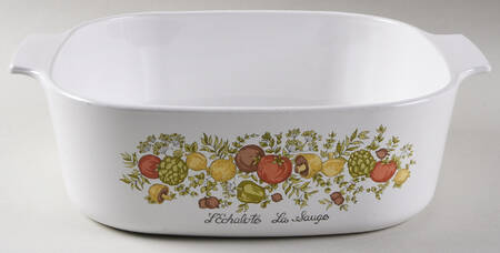 Spice of Life (Centura) 4 Quart Square Casserole No Lid