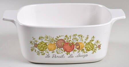 Spice of Life (Centura) 1.5 Quart Square Casserole No Lid