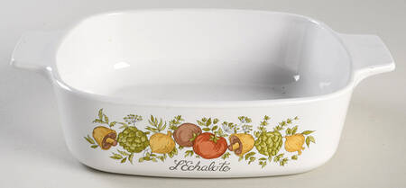 Spice of Life (Centura) 1 Quart Square Casserole No Lid