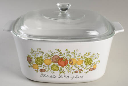 Spice of Life (Centura) 3 Quart Square Casserole with Lid
