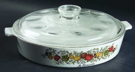 Spice of Life (Centura) 2 Qt Round Covered Casserole