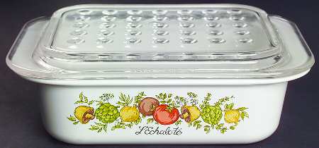 Spice of Life (Centura) Fast Food Dish & Cover