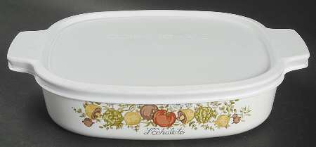 Spice of Life (Centura) 1.5 Quart Square Casserole with Lid