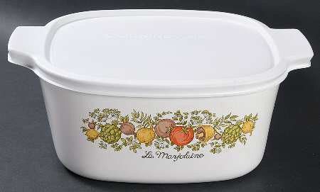 Spice of Life (Centura) 3 Quart Square Casserole with Lid