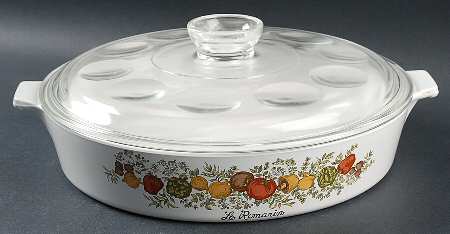 Spice of Life (Centura) 2.5 Qt Round Covered Casserole